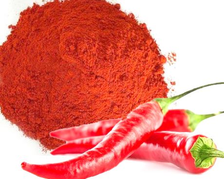 Paprika en rode gemalen chili