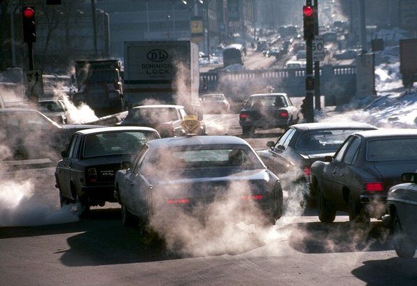 De uitlaat van dieselmotoren veroorzaakt de ontwikkeling van kanker